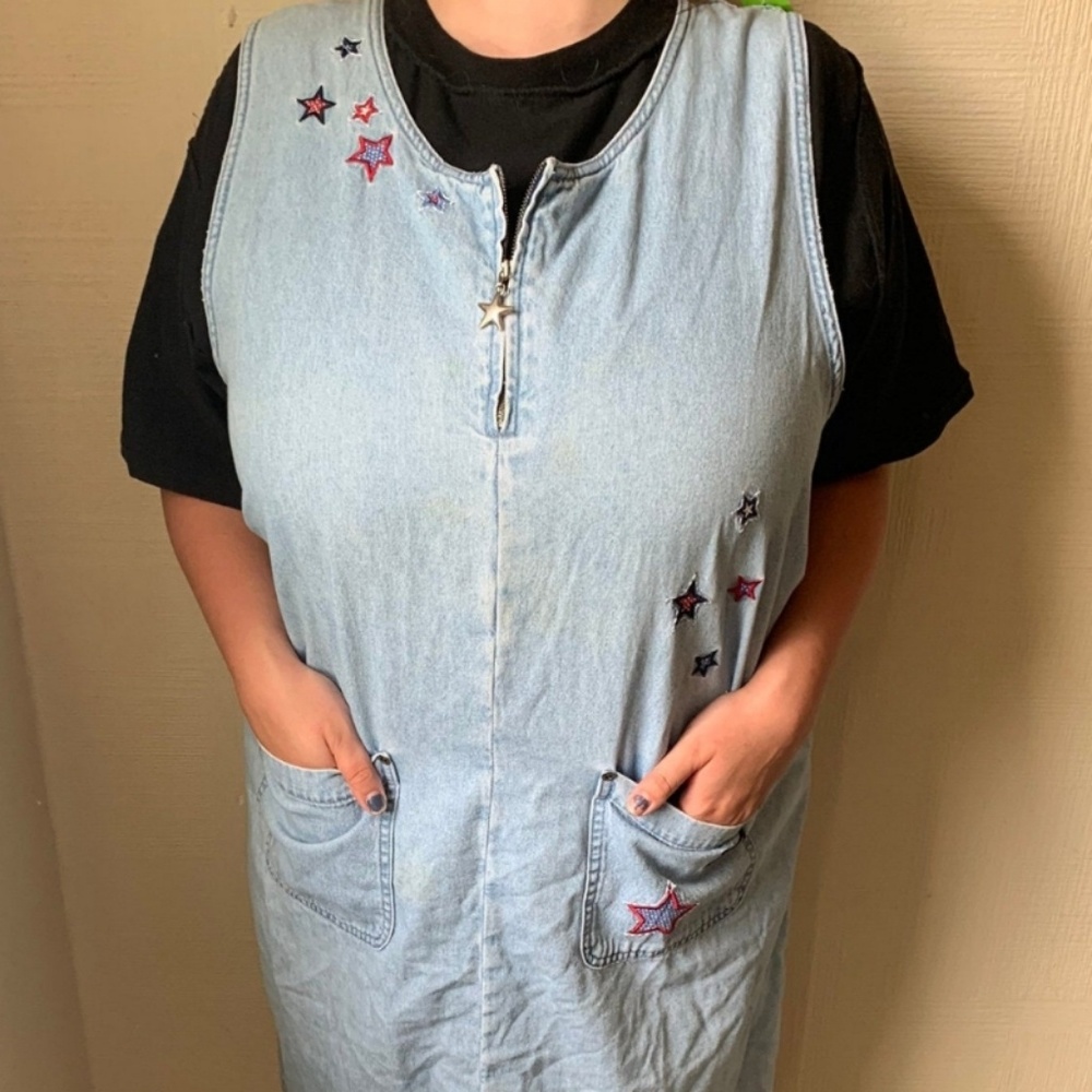 Vintage Overall Dress - Picture 3 of 3